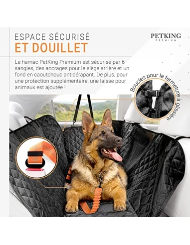 Cubre asiento de coche para perros