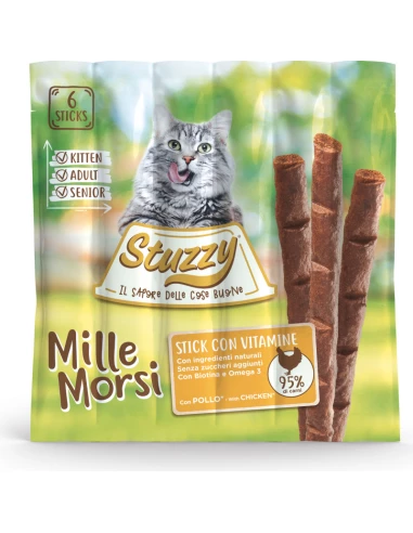 STUZZY MILLE MORSI - friandise pour chats à la viande