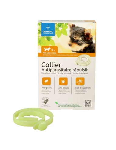 Collier insectifuge pour chien - Laboratoire DEMAVIC