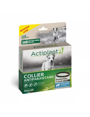 ACTI COLLIER Antiparasitaire insectifuge pour petit chien