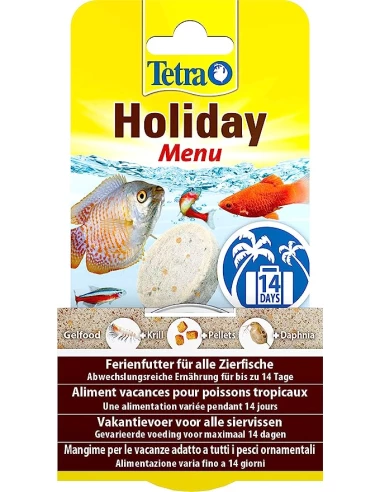 Aliments pour Poissons de Vacances de 14 Jours