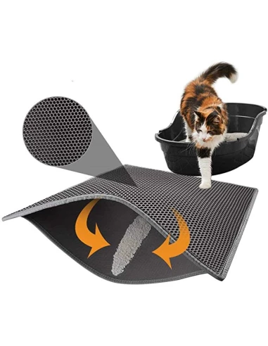 Tapis de litière pour chat